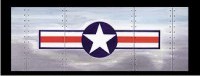 U.S. Aircraft Star & Bar - Glasscapes # 10065