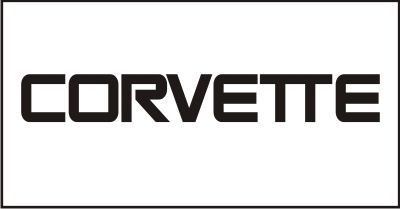 Corvette Windshield Decal