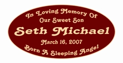 Small Sized <br>Printed <br>In Loving <br>Memory Decals <br><br>Starting At <br>$6.99 each