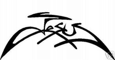 Jesus Decal