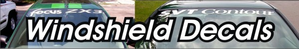 Windshield Decals