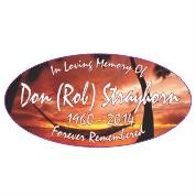 Sunset Beach Oval Decals & Magnets